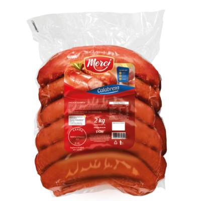 Ling Calabresa 2kg Merci Cx20g